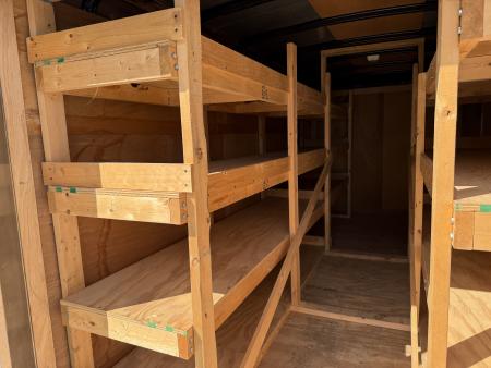 Used 2004 TN 7x14 Enclosed Doubles Doors Cargo Trailer