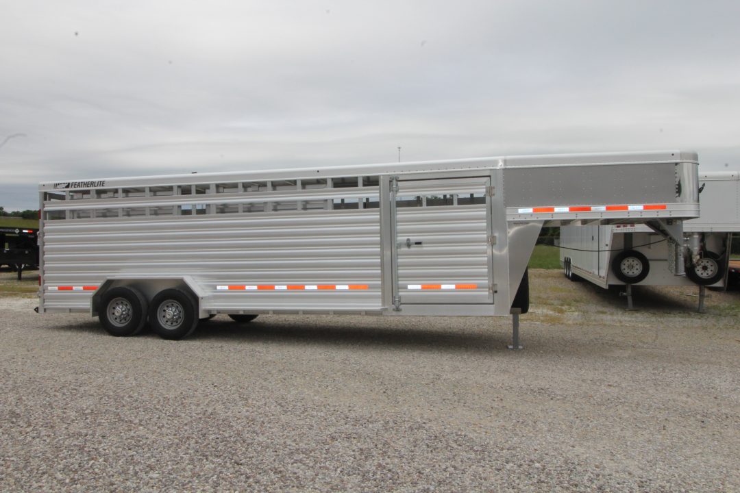 New 2026 Featherlite Trailers 8127-7024 Stock / Stock Combo Trailer