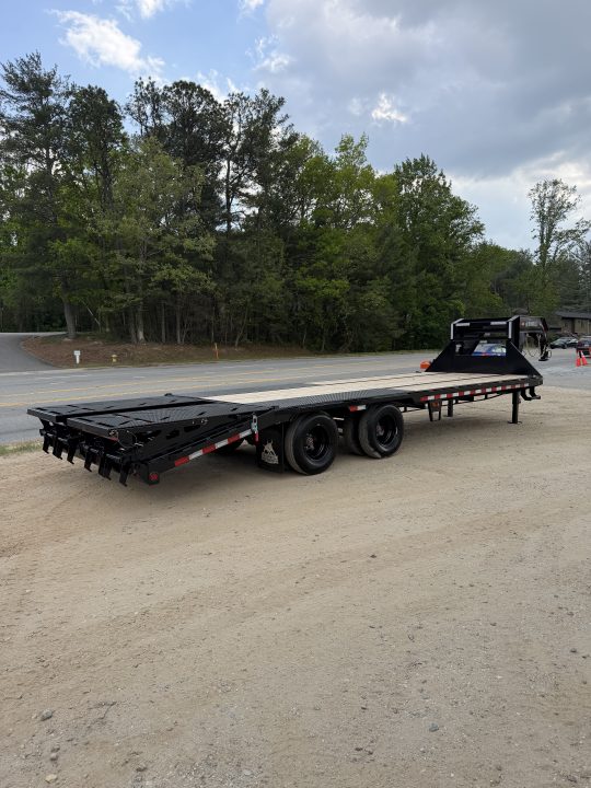 New 2026 Iron Bull Trailer / FLG Series / 102" Wide x 25' Long / 2-10,000# Electric Brake Axles / Rampage Ramps