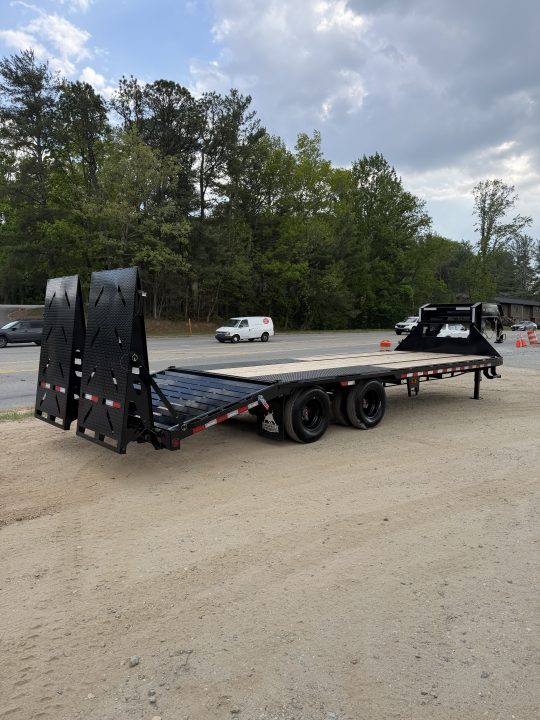 New 2026 Iron Bull Trailer / FLG Series / 102" Wide x 25' Long / 2-10,000# Electric Brake Axles / Rampage Ramps