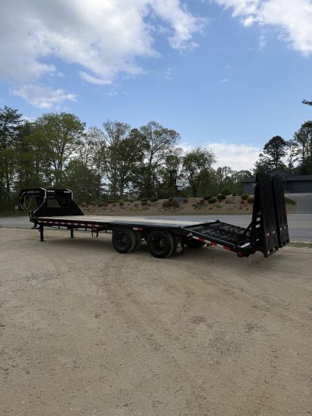 New 2026 Iron Bull Trailer / FLG Series / 102" Wide x 25' Long / 2-10,000# Electric Brake Axles / Rampage Ramps
