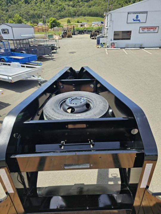 New 2027 Double A GHB208-30HBT GOOSENECK Equipment Trailer 30' W/HYDRAULIC DOVETAIL