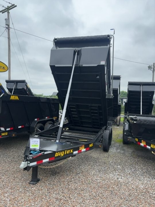 New 2026 Big Tex Trailers 7x14 14TDX 4' sides Dump Trailer
