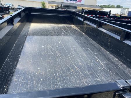 New 2026 Load Trail (SCRATCH AND DENT) (DEMO) 83x14 Low-Pro 14k w/2 Ft Sides & 7ga Floor Dump Trailer