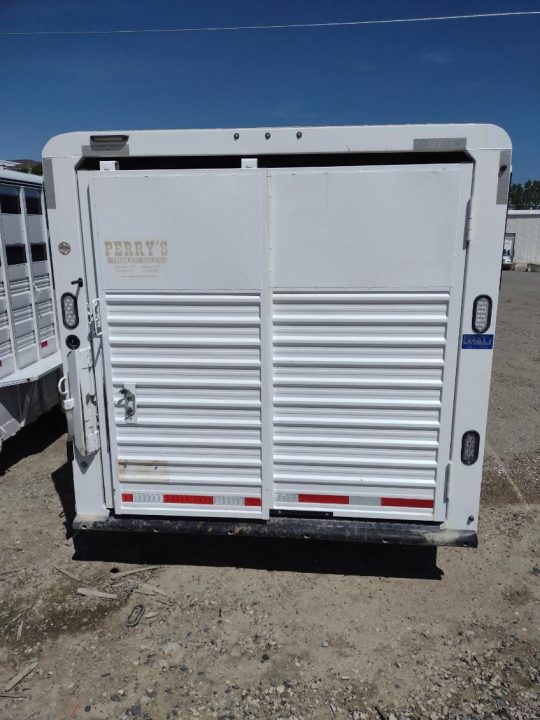 Used 2022 Trails West 28' Hotshot Stock / Stock Combo Trailer