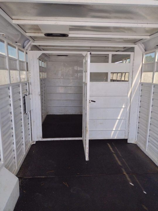Used 2022 Trails West 28' Hotshot Stock / Stock Combo Trailer