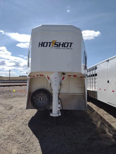 Used 2022 Trails West 28' Hotshot Stock / Stock Combo Trailer