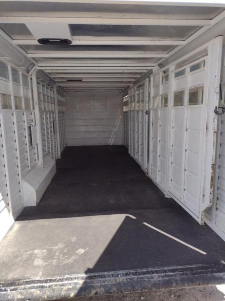 Used 2022 Trails West 28' Hotshot Stock / Stock Combo Trailer
