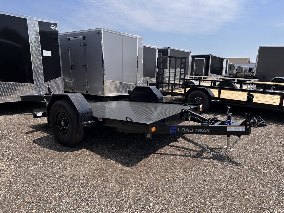 New 2026 Load Trail 77x10 7k Scissor W/O Front Rail Tilt Trailer