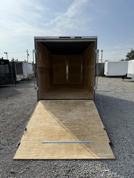 New 2026 Homesteader Trailer 7x12x7 Intrepid HD Ramp Door Package W/ 5200# Axles & Polycor Cargo / Enclosed Trailer