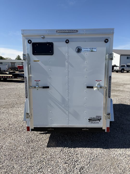 New 2026 Darkhorse Cargo DHW5X8SA30 (5' x 8') 2.9K V-Nose Cargo / Enclosed Trailer