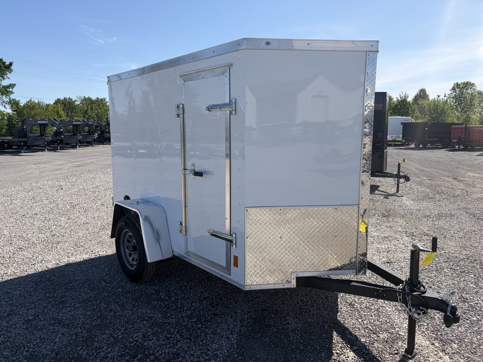 New 2026 Darkhorse Cargo DHW5X8SA30 (5' x 8') 2.9K V-Nose Cargo / Enclosed Trailer