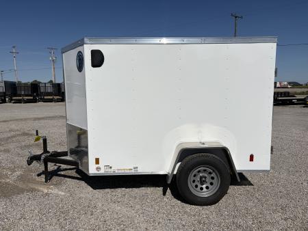 New 2026 Darkhorse Cargo DHW5X8SA30 (5' x 8') 2.9K V-Nose Cargo / Enclosed Trailer