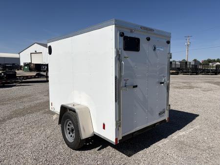 New 2026 Darkhorse Cargo DHW5X8SA30 (5' x 8') 2.9K V-Nose Cargo / Enclosed Trailer
