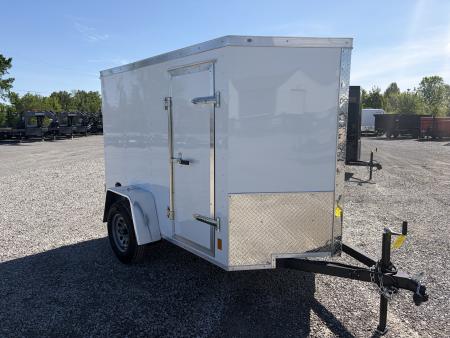New 2026 Darkhorse Cargo DHW5X8SA30 (5' x 8') 2.9K V-Nose Cargo / Enclosed Trailer