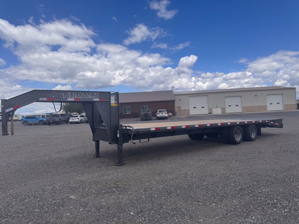 New 2026 Titan Trailer 24'+6' GN Equipment Trailer