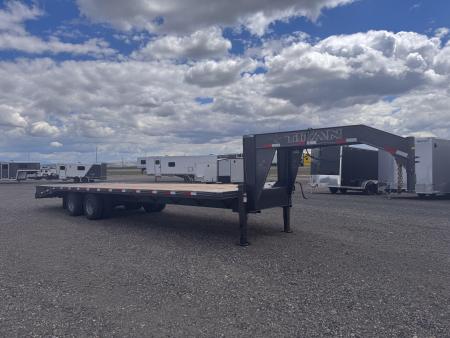 New 2026 Titan Trailer 24'+6' GN Equipment Trailer