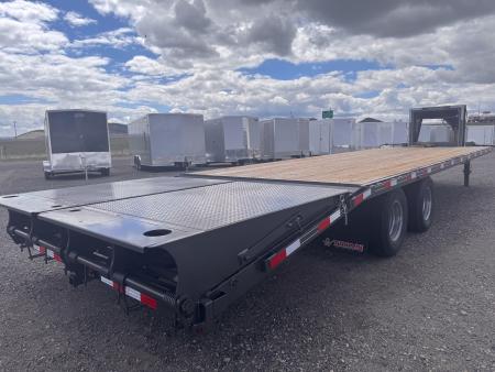 New 2026 Titan Trailer 24'+6' GN Equipment Trailer