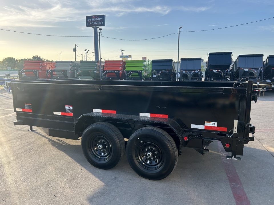 New 2026 Top Hat Trailers DE14 14X83X2 Dump Trailer
