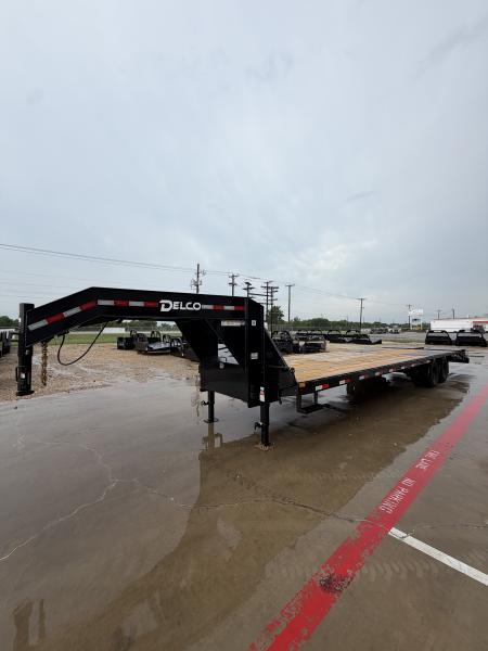 New 2026 Delco Trailers FD32 Flatbed Trailer