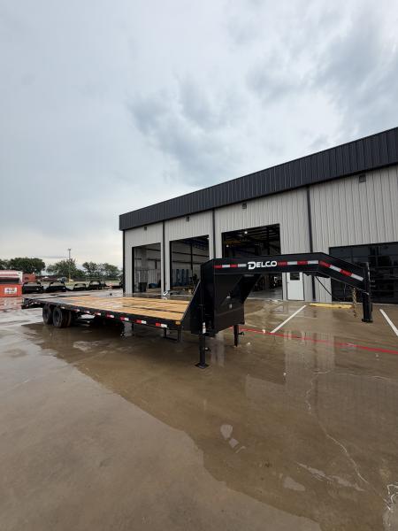 New 2026 Delco Trailers FD32 Flatbed Trailer