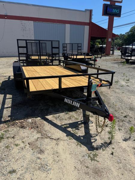 New 2026 Nolan Manufacturing NOL714TA Utility Trailer