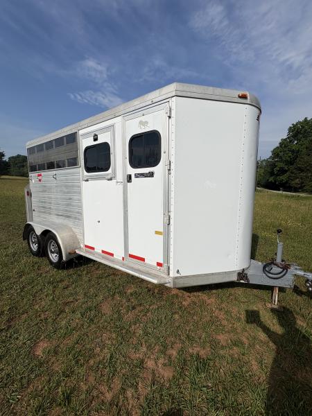 Used 2004 Hart Trailer 2 Horse Straight Load Horse Trailer