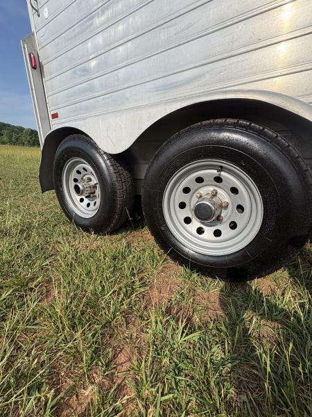 Used 2004 Hart Trailer 2 Horse Straight Load Horse Trailer