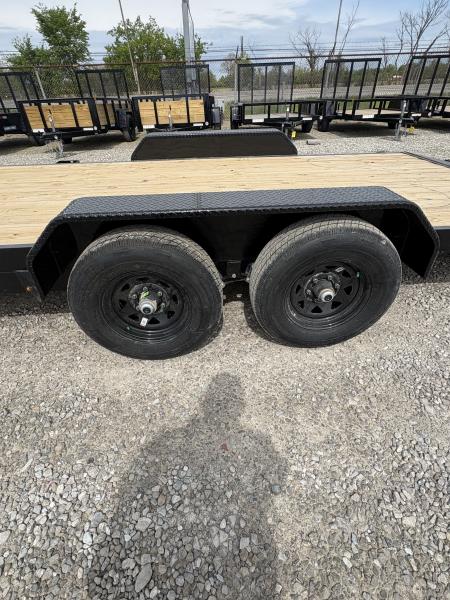 New 2026 Sure-Trac 7x20 10K Wood Deck Car Hauler