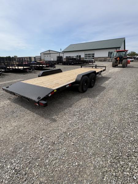 New 2026 Sure-Trac 7x20 10K Wood Deck Car Hauler