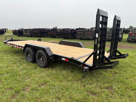 New 2026 Load Trail 83x22 Tandem 14K Equipment Trailer W/ Stand Up Ramps