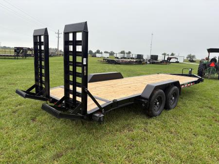 New 2026 Load Trail 83x22 Tandem 14K Equipment Trailer W/ Stand Up Ramps