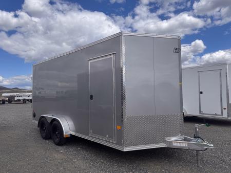 New 2026 ALCOM 7.4x16 EZEC Cargo Trailer