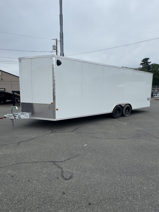 New 2026 E-Z Hauler 102"X24' Aluminum Enclosed Car Hauler