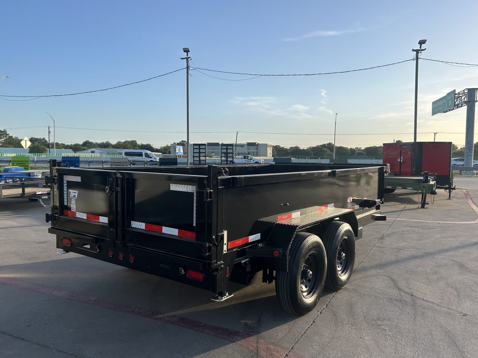 New 2026 Top Hat Trailers DE14 14'x83"x2' Dump Trailer