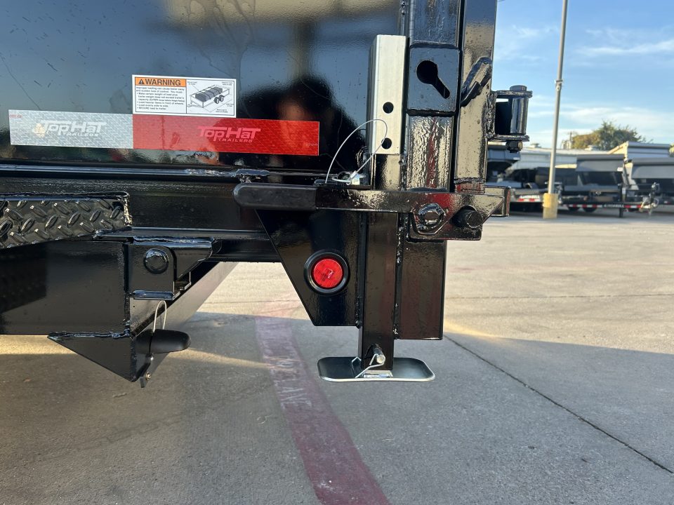 New 2026 Top Hat Trailers DE14 14'x83"x2' Dump Trailer