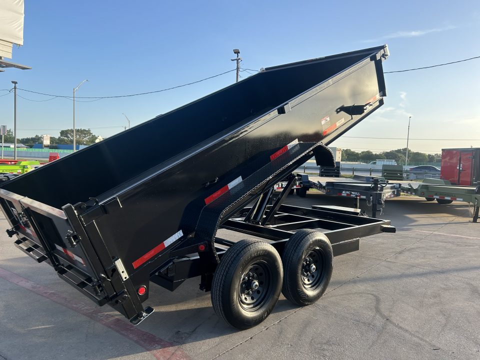 New 2026 Top Hat Trailers DE14 14'x83"x2' Dump Trailer