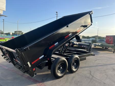 New 2026 Top Hat Trailers DE14 14'x83"x2' Dump Trailer
