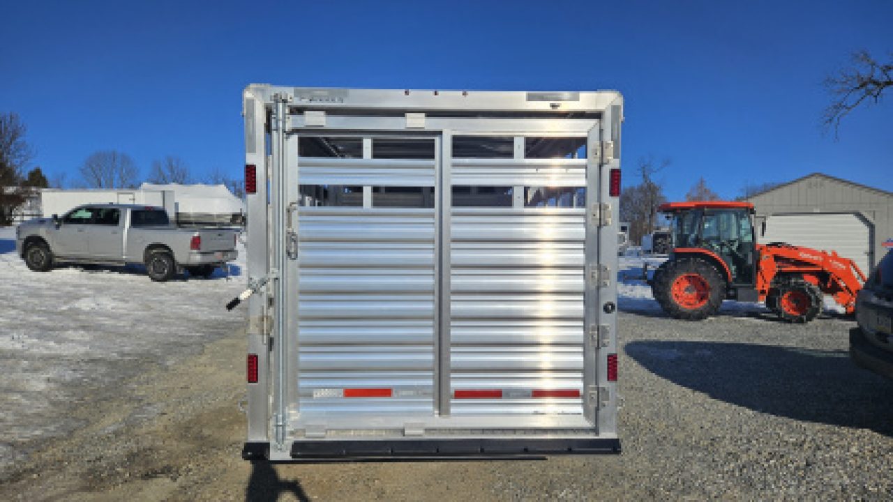 New 2026 Featherlite Trailers GN7X24TA Stock / Stock Combo Trailer