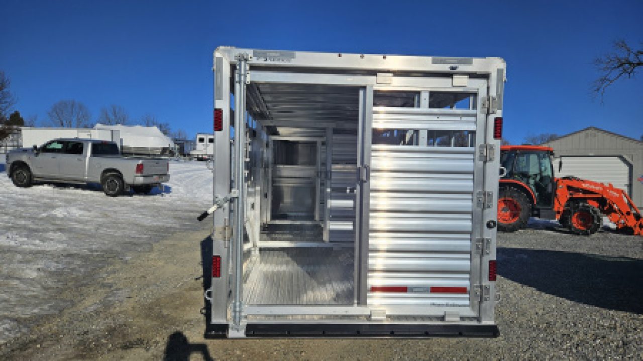 New 2026 Featherlite Trailers GN7X24TA Stock / Stock Combo Trailer