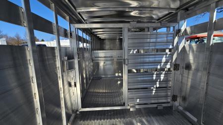 New 2026 Featherlite Trailers GN7X24TA Stock / Stock Combo Trailer