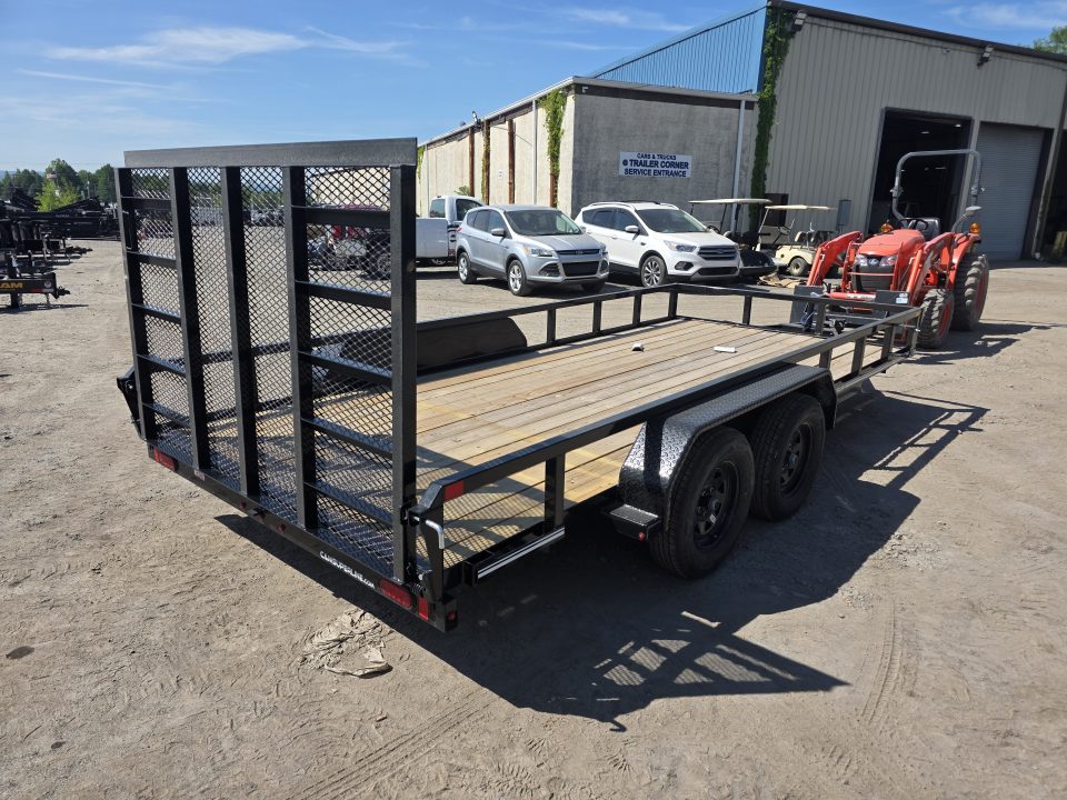 New 2026 Cam Superline 7X16 7K - TUBE TOP Utility Trailer