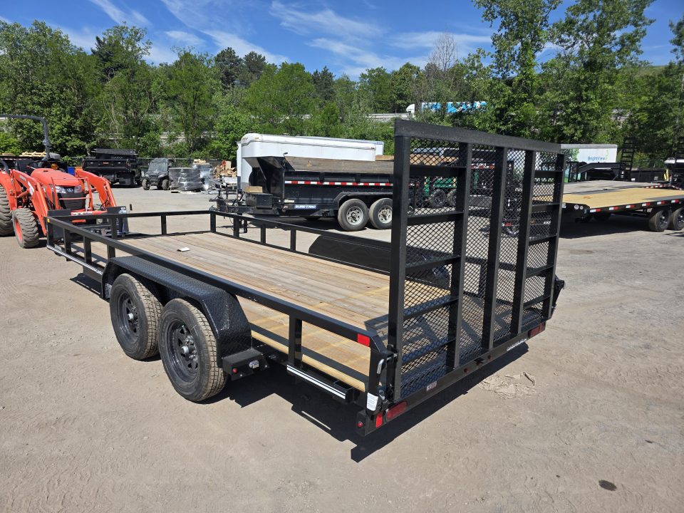 New 2026 Cam Superline 7X16 7K - TUBE TOP Utility Trailer