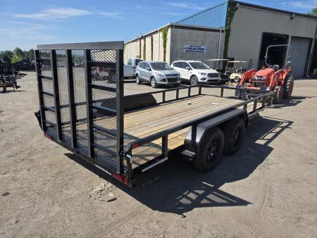 New 2026 Cam Superline 7X16 7K - TUBE TOP Utility Trailer