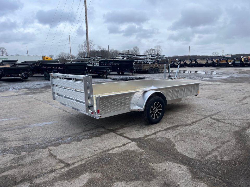 New 2026 H&H Trailers 76X12 Aluminum 3K w/solid sides Landscape Trailer