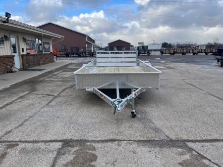 New 2026 H&H Trailers 76X12 Aluminum 3K w/solid sides Landscape Trailer
