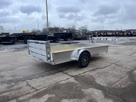 New 2026 H&H Trailers 76X12 Aluminum 3K w/solid sides Landscape Trailer