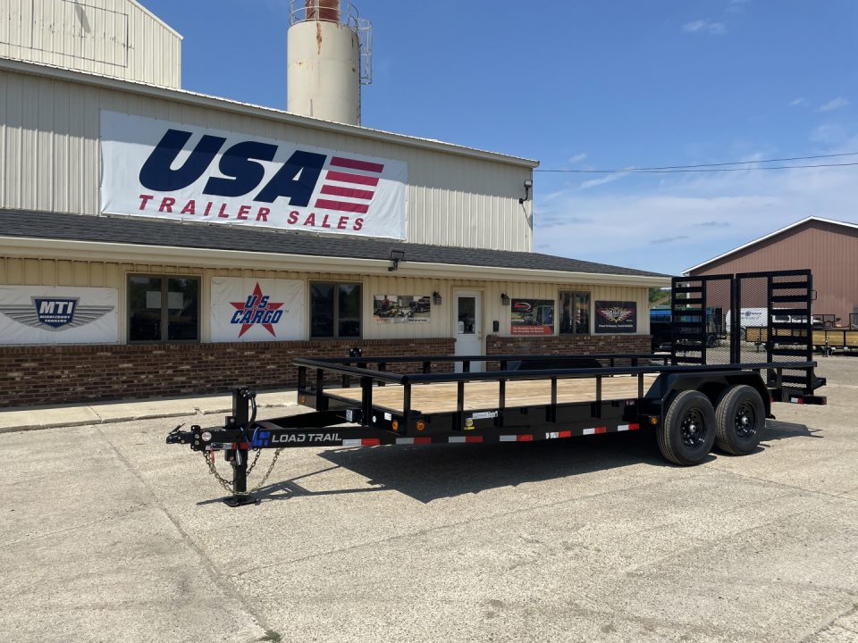 New 2026 Load Trail 83x18 Landscape 10k w/Split Gate Equipment Trailer