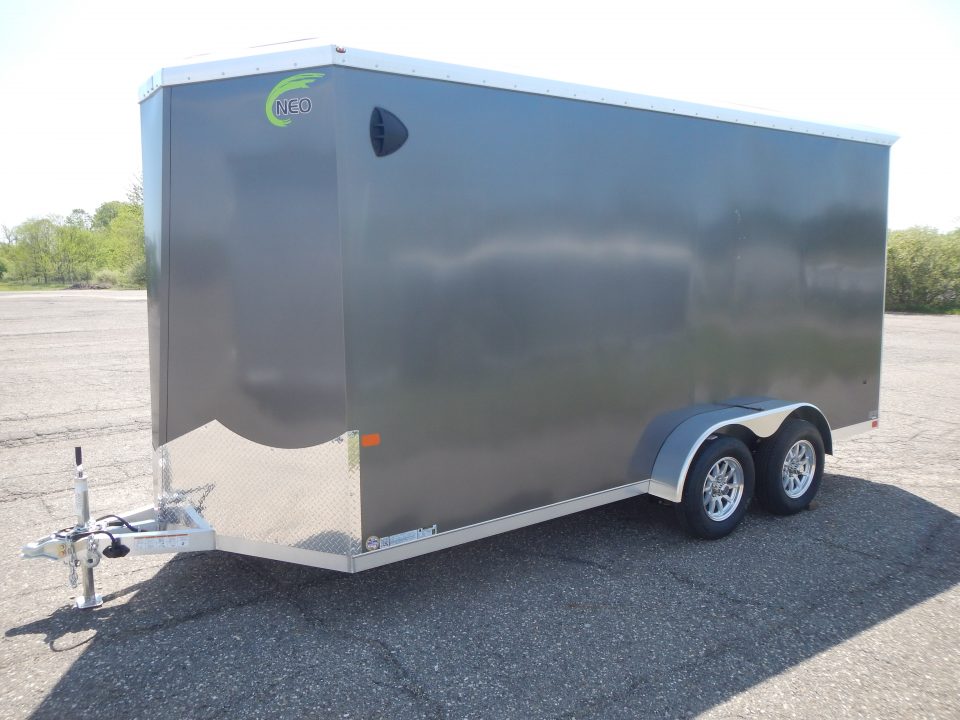 New 2026 NEO Trailers NAV 7 X 16 Cargo / Enclosed Trailer