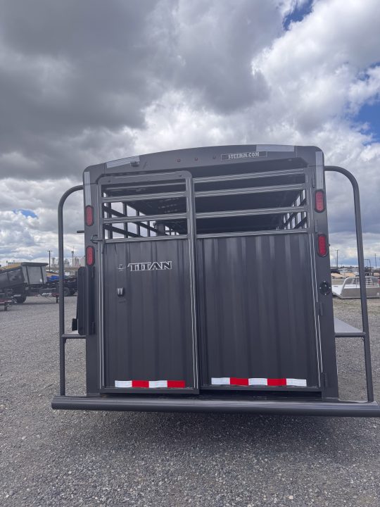 New 2026 Titan Trailer 24' Ranchero Stock Trailer